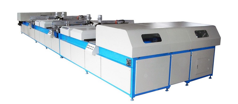 Glass screen printing machine